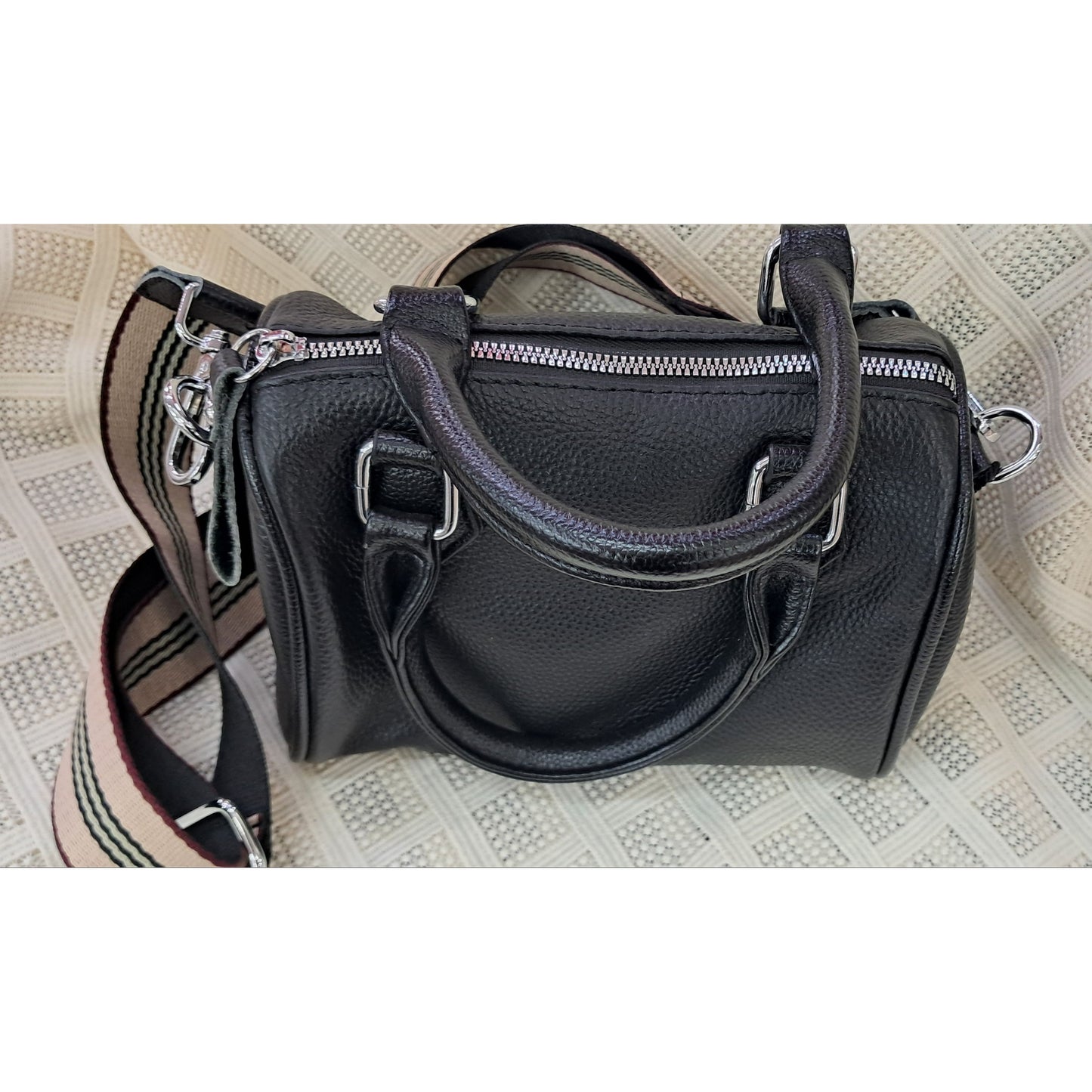 Leather Petite Crossbody HandBag