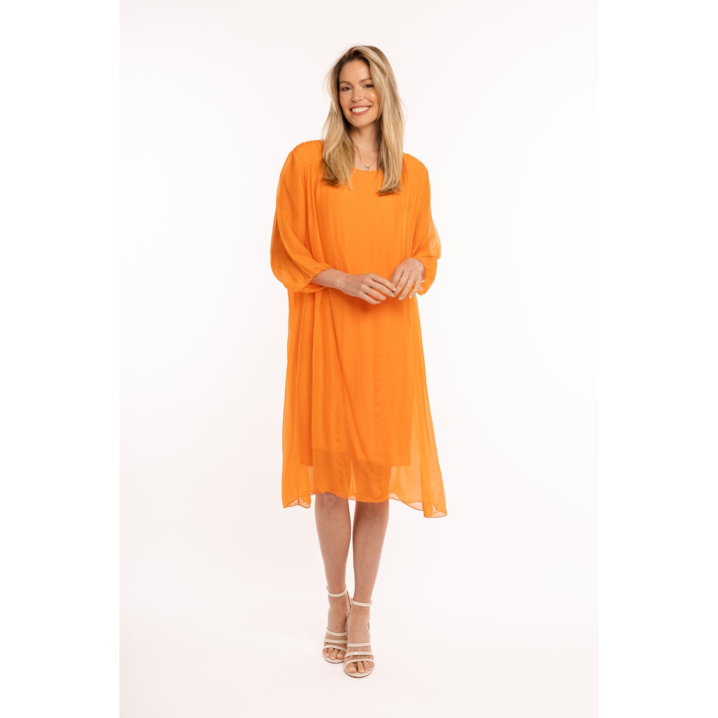 Woven Long Sleeve Dress by M