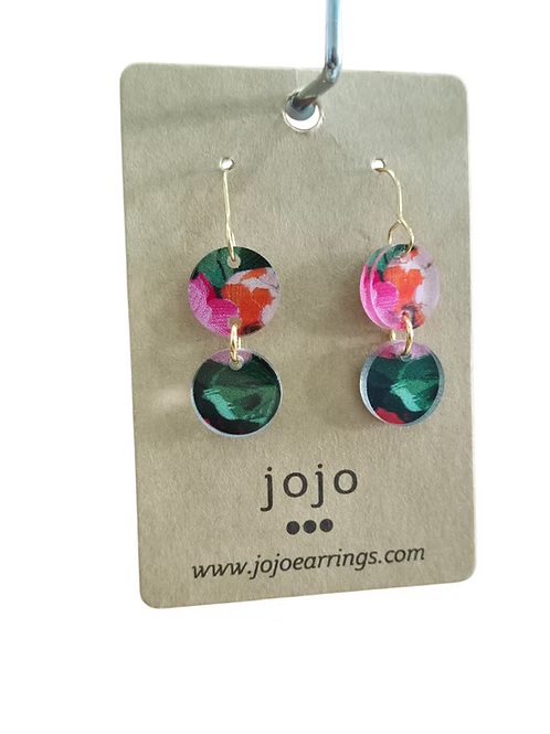 Jojobee Artsy Earrings Print D