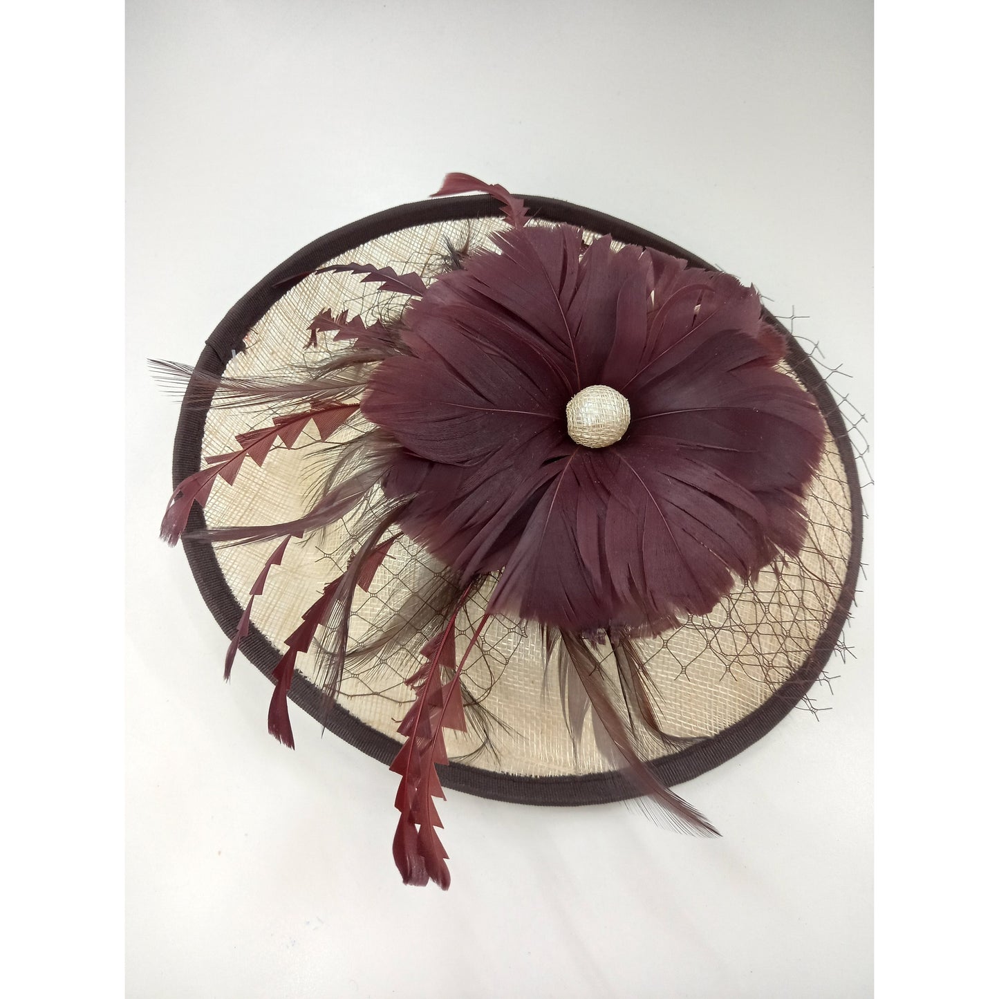 Fascinator Large Natural/Brown