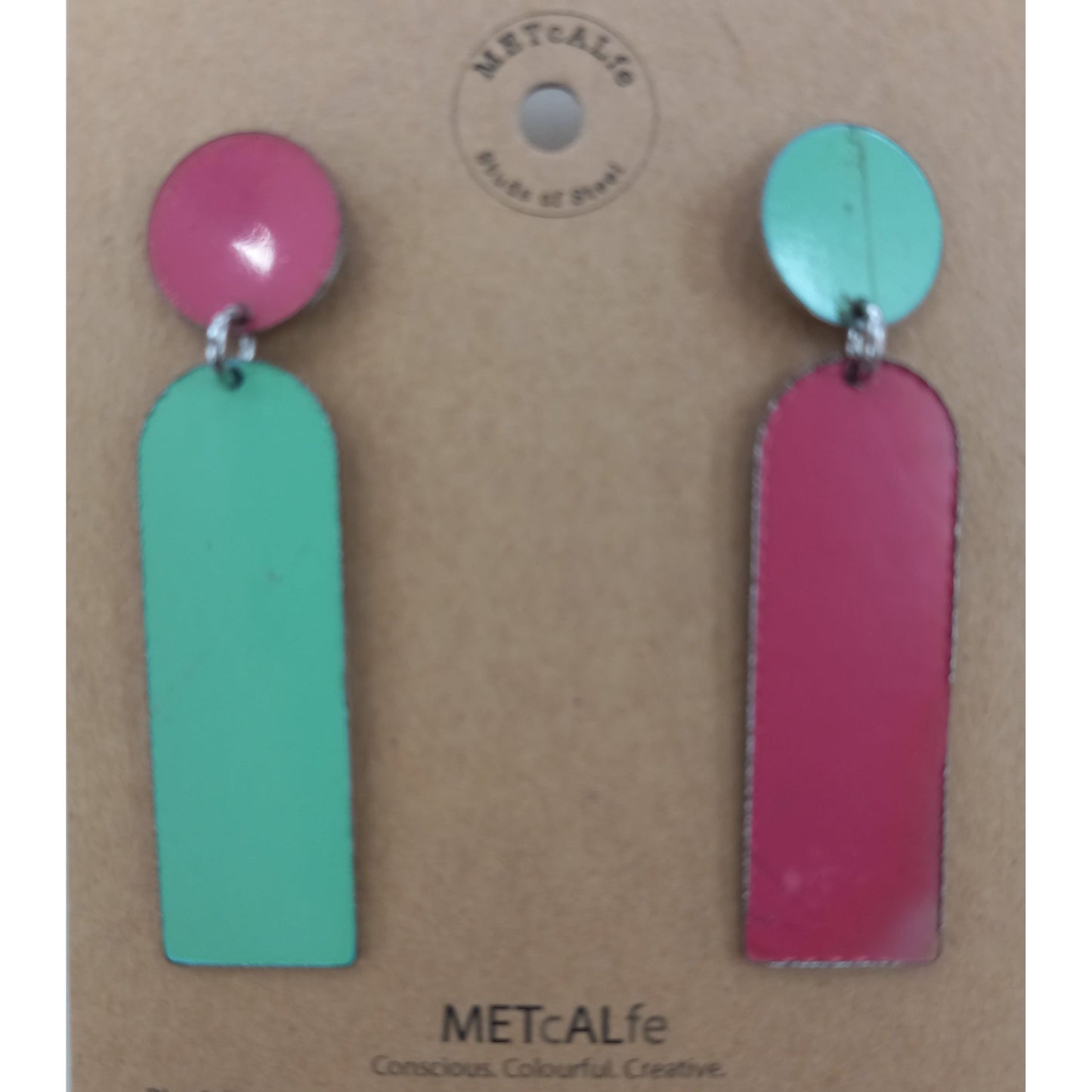 Studs of Steel Earrings