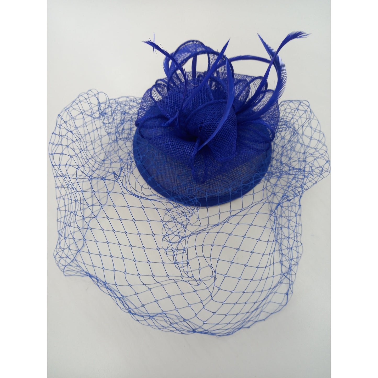 Fascinator Medium Net Cobalt