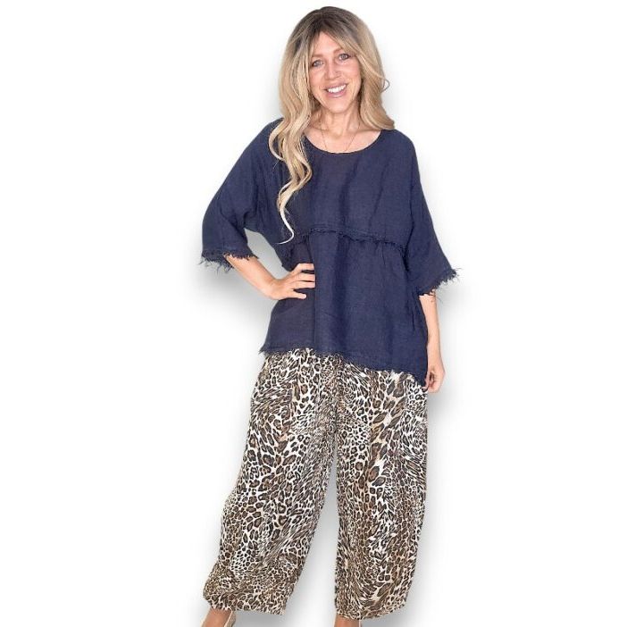 Helga May La Mer Fray Tunic
