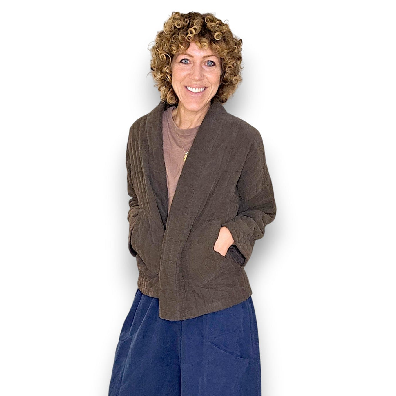 Corduroy Quilt Jacket