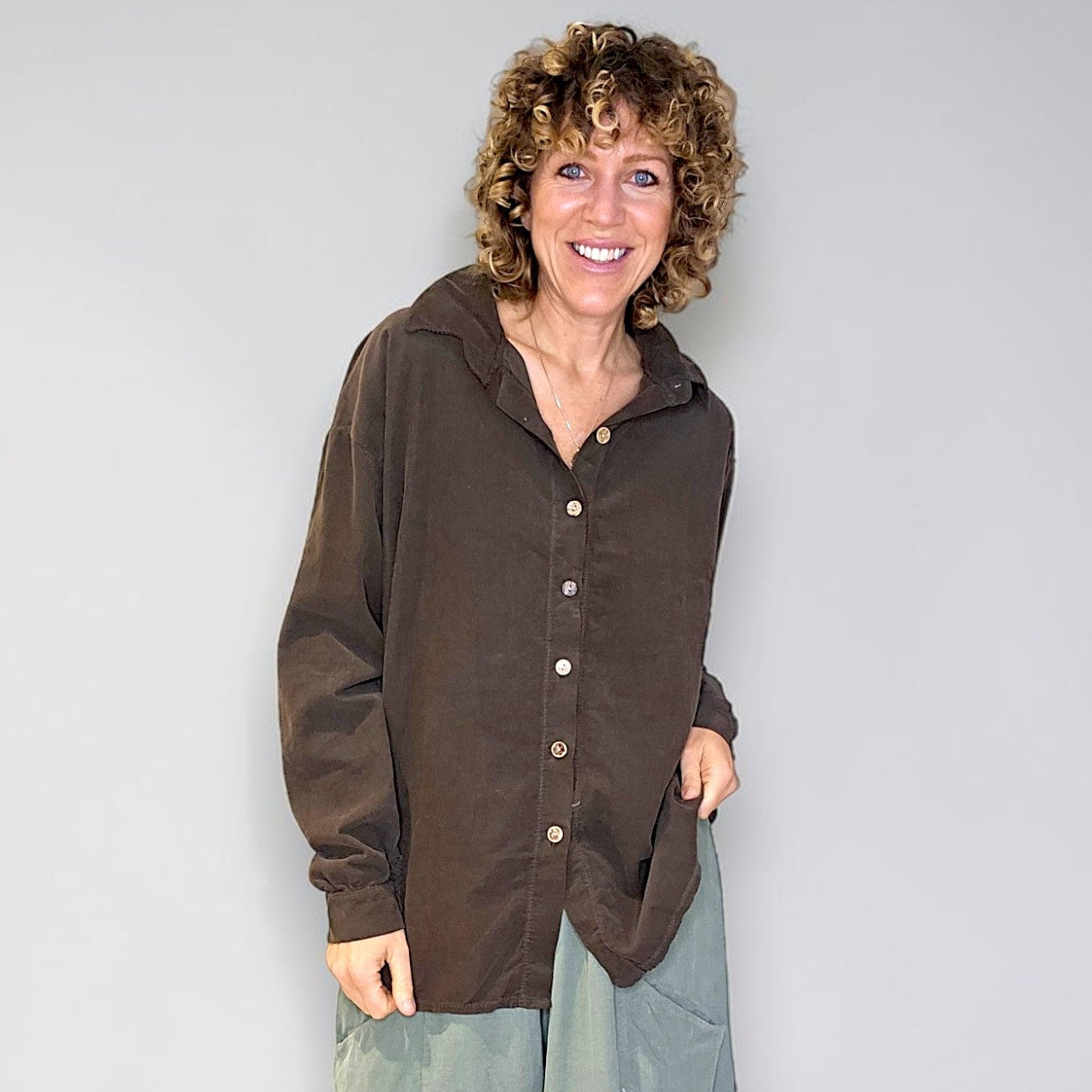 Helga May Corduroy Shirt