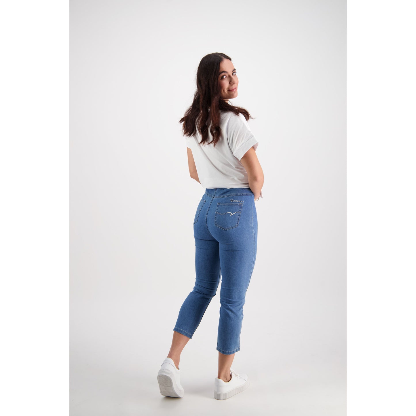 SKINNY Leg 7/8 Denim Pull On 271CS