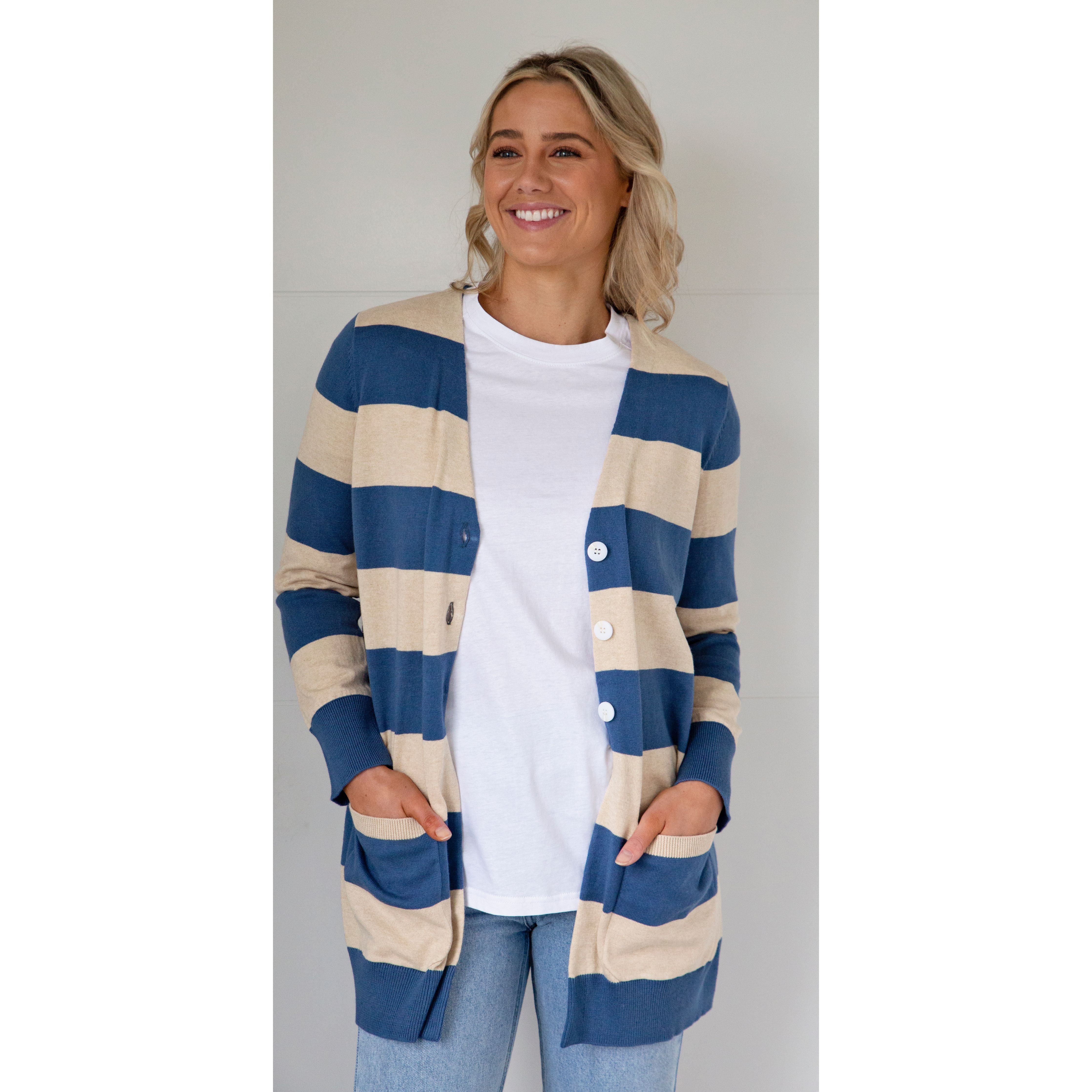 WoB Stripe Cardigan 310