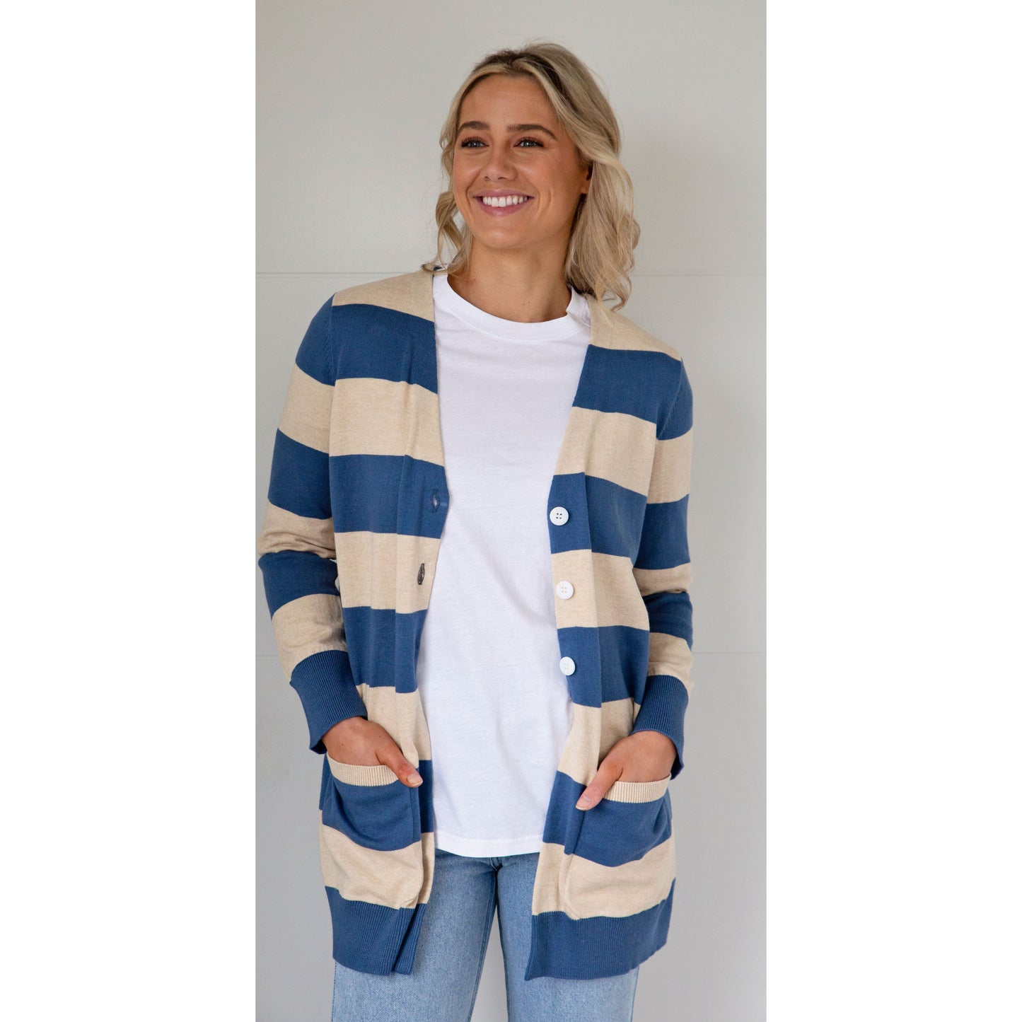 WoB Stripe Cardigan 310