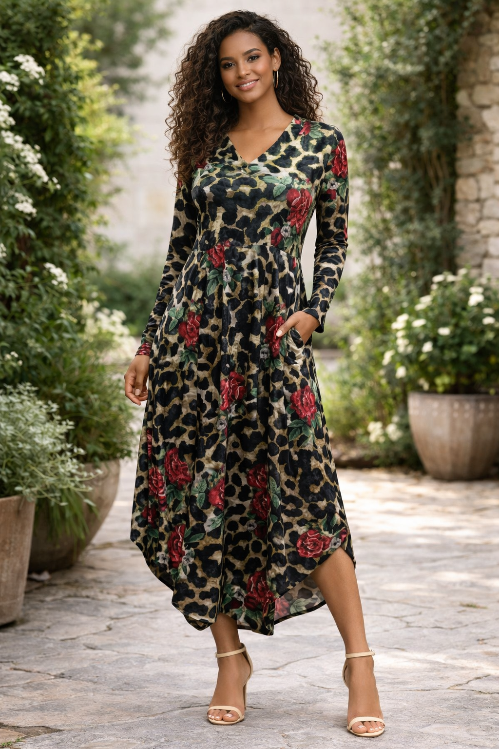 Carly Dress Rose D1600 PRIV