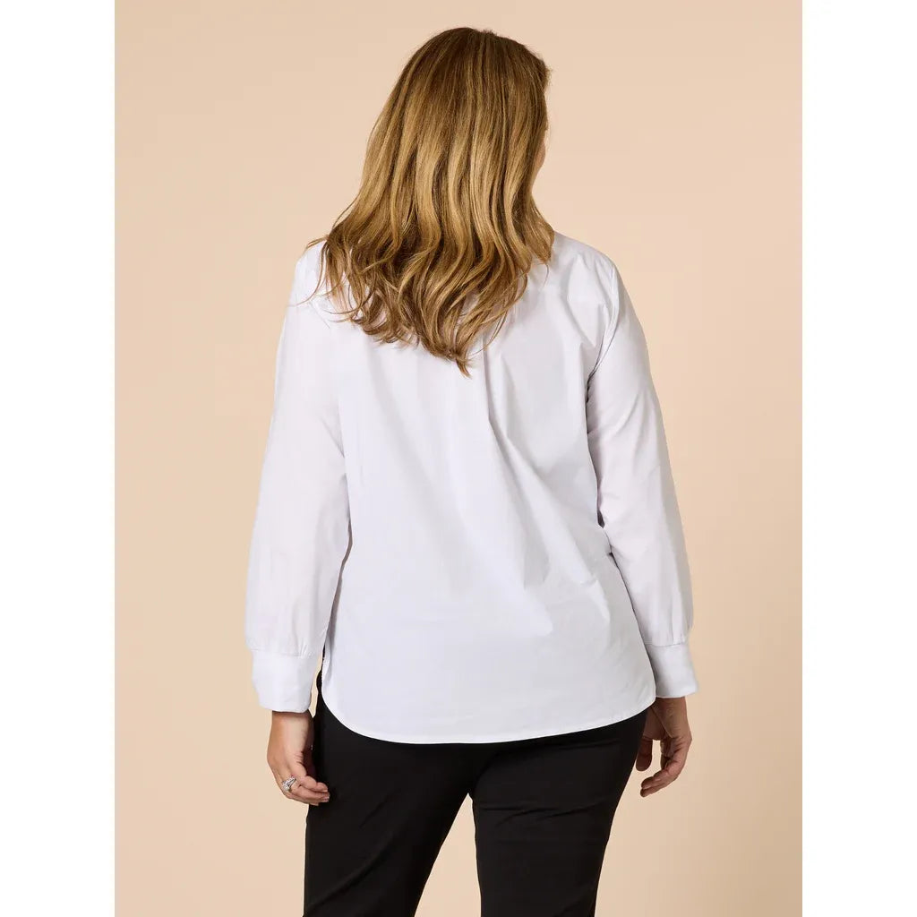 City Rib White Cuff Shirt T47011