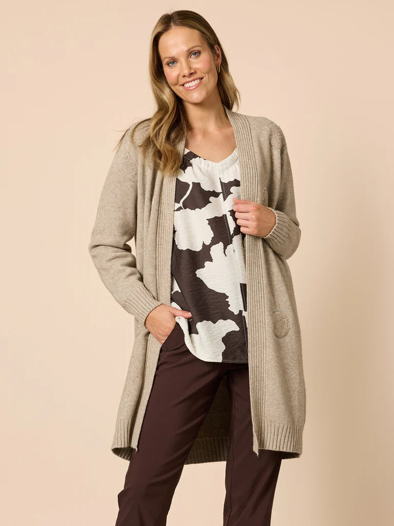 Cirque Latte Cardigan C49277