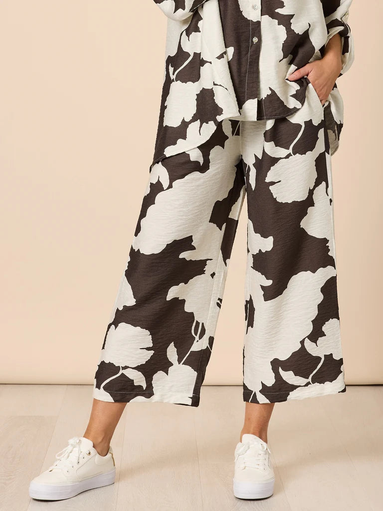 Toulouse Coffee Ivory Pant C49369
