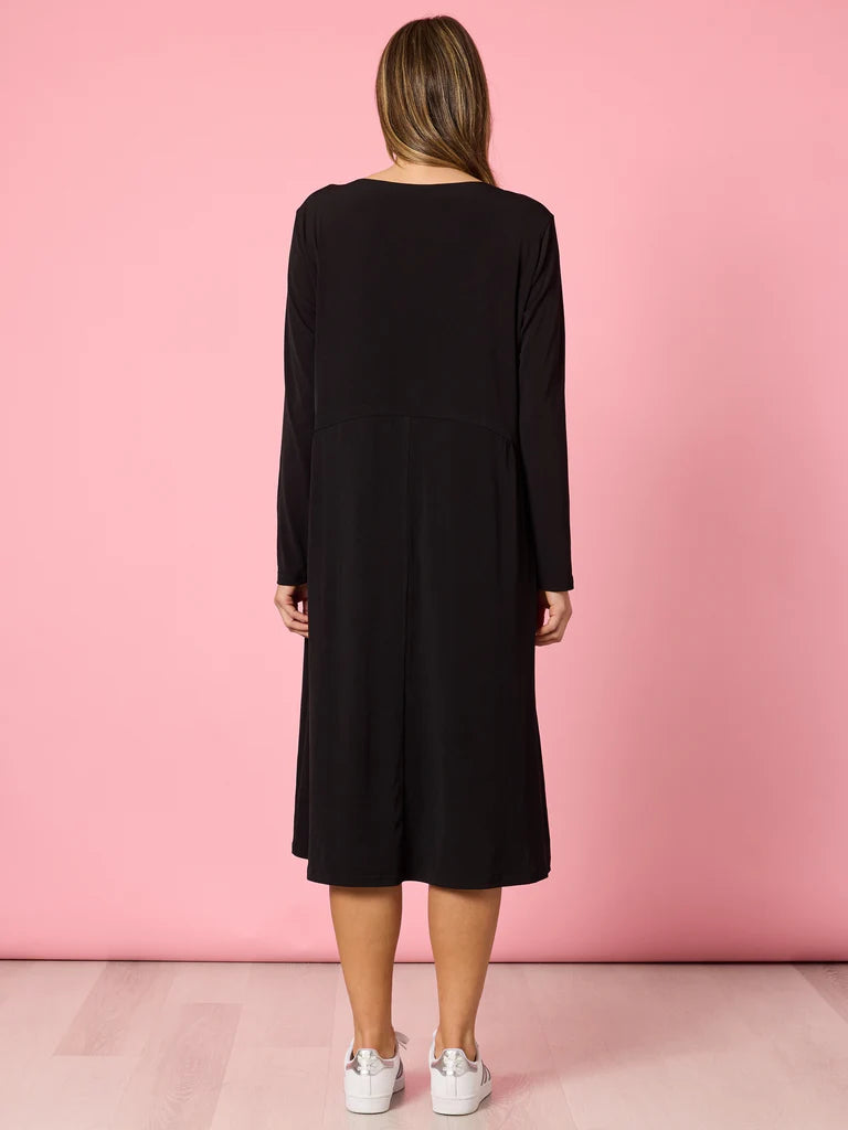 Traveller Black Dress C49420
