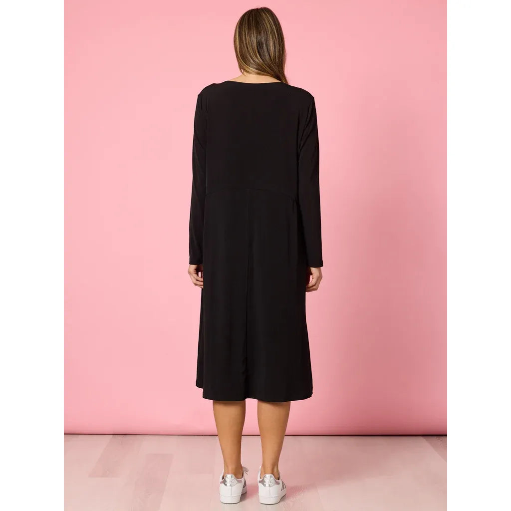 Traveller Black Dress C49420