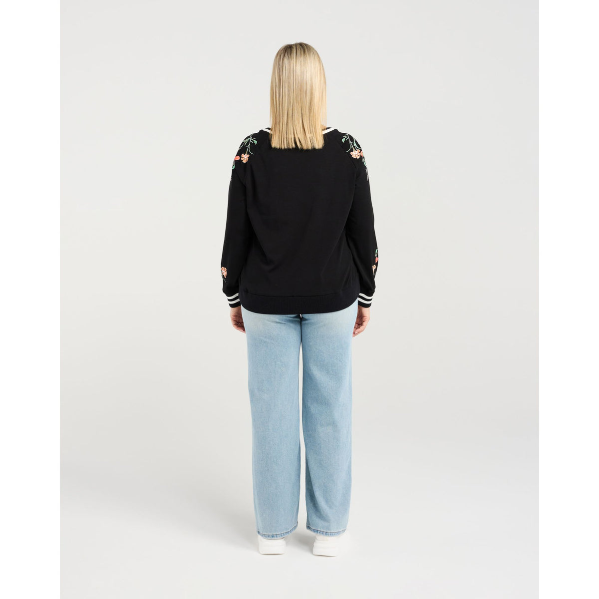 Sloane Black Jumper ZC4069B