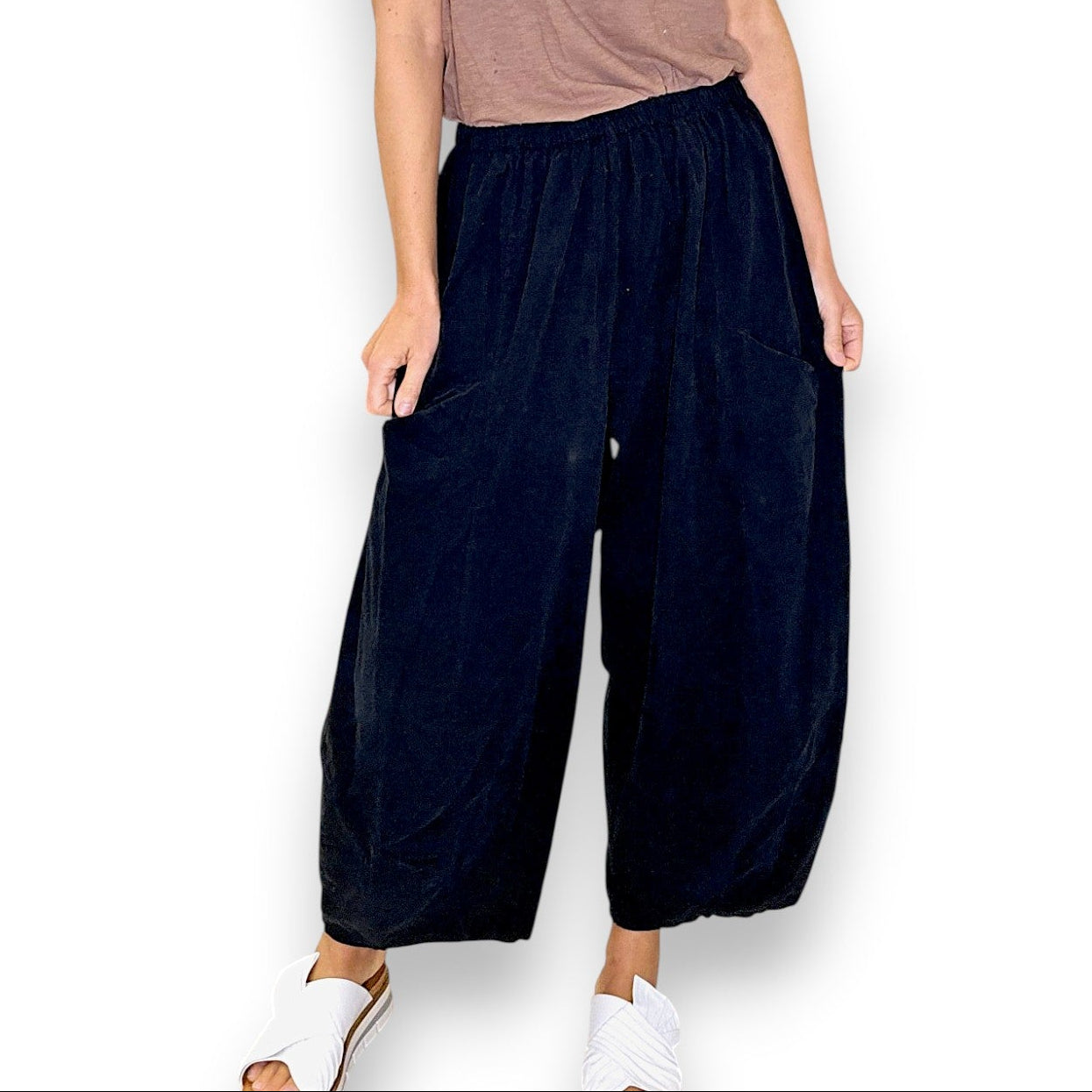 Helga May Corduroy Barrel Pants