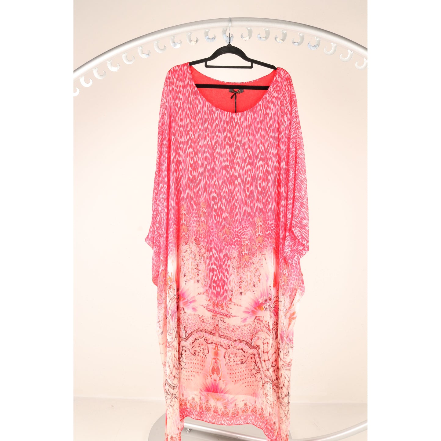 Italian Silk Print Dress