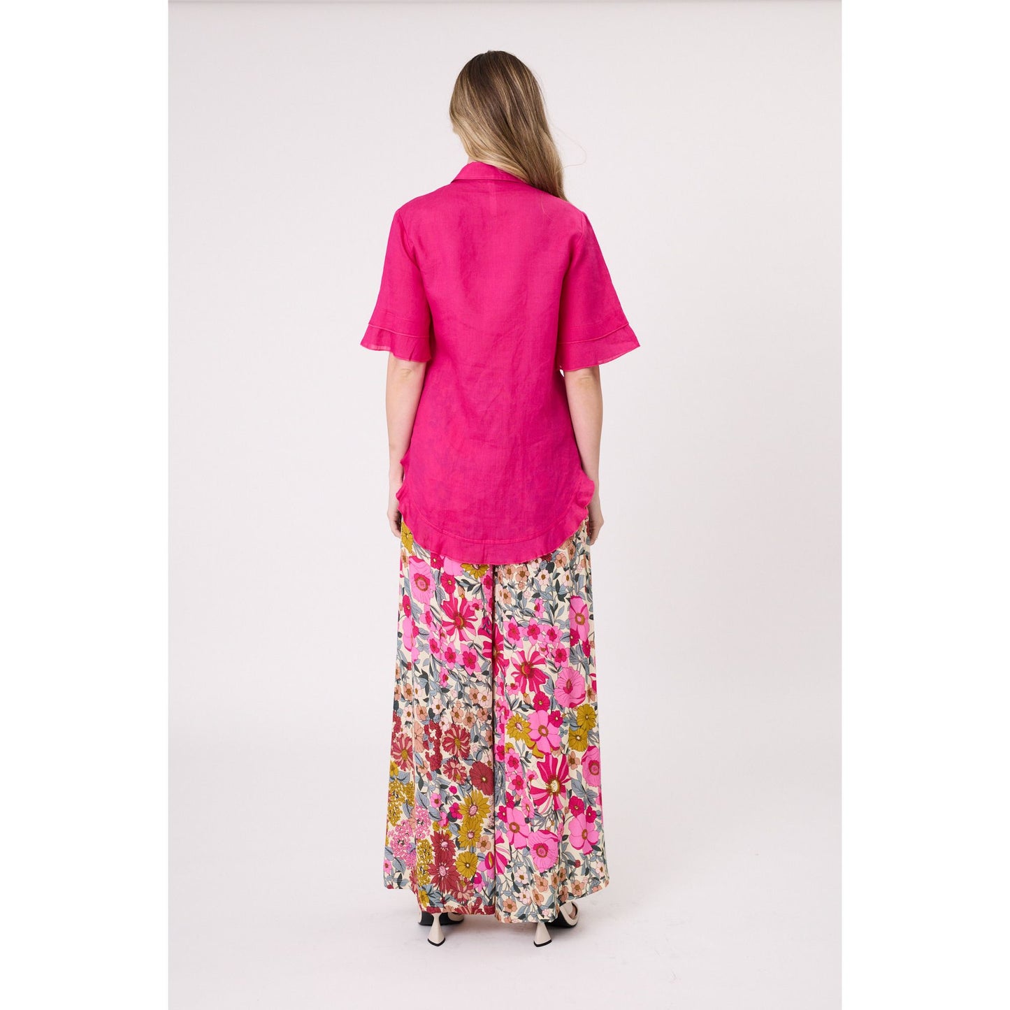 Camilla Linen Top LTD209