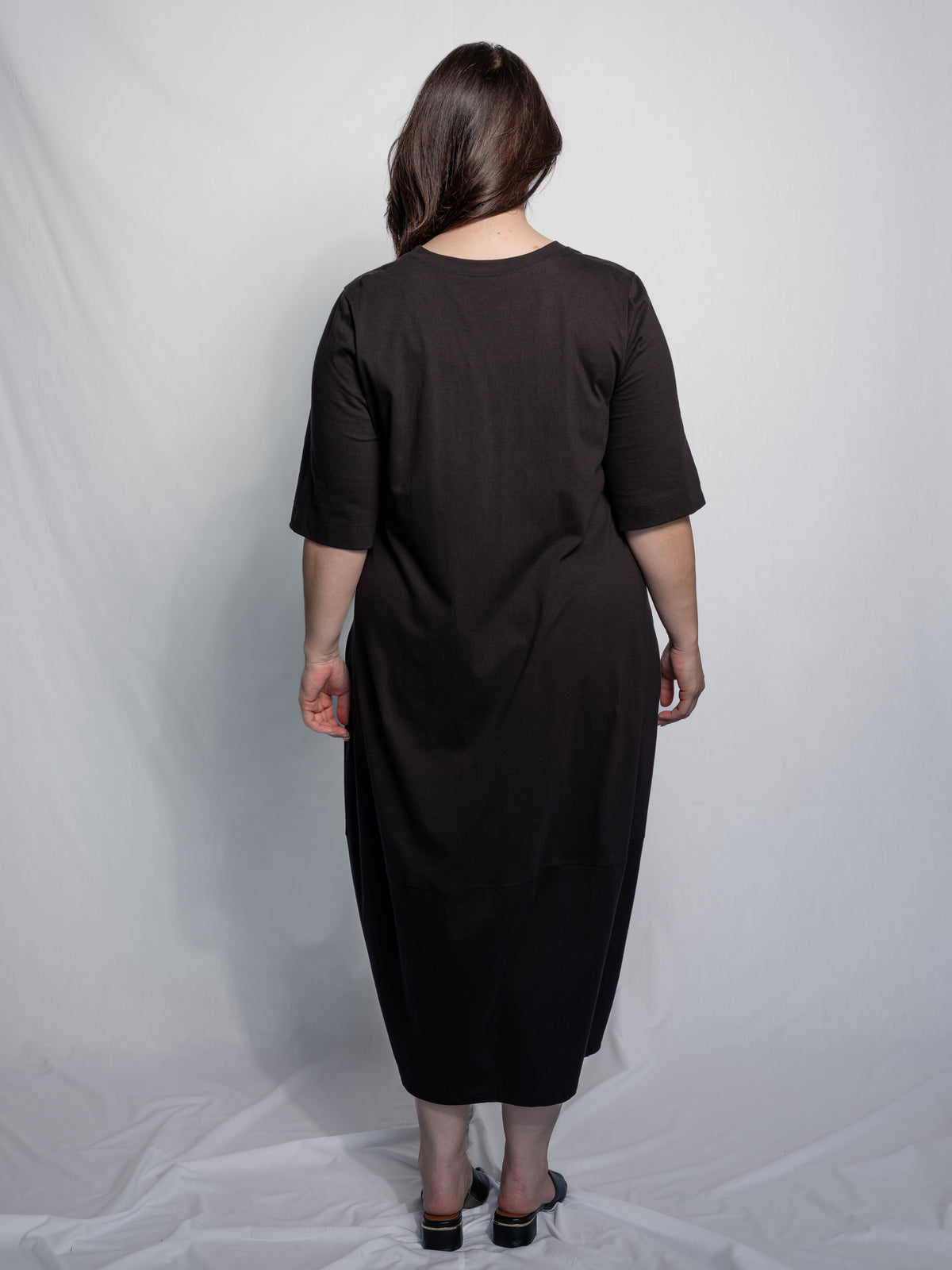 Black Urban Knit Dress SB-208