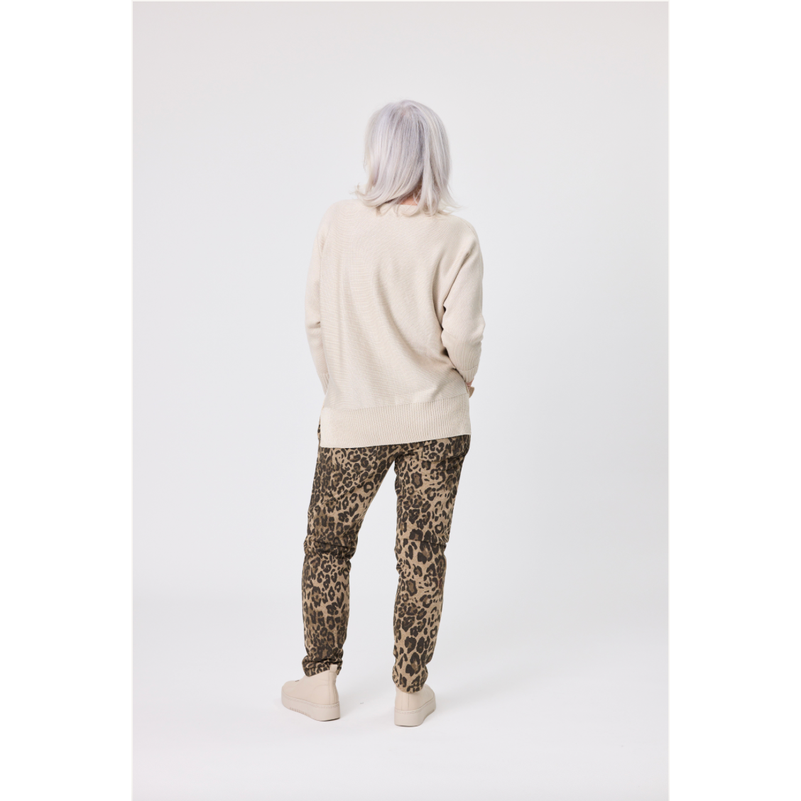 Fiona Knit Top Latte LTD174