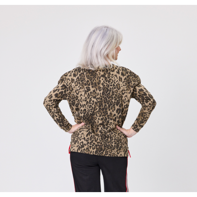 Olga True Leopard Top LTD318