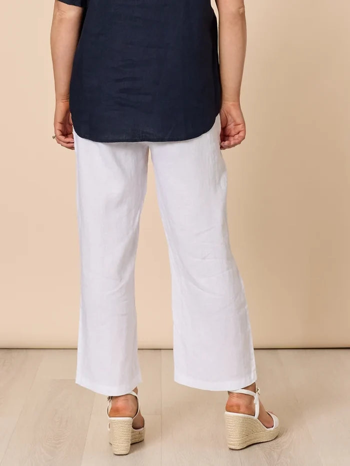 Lara Wide Leg Linen Pant GS43440