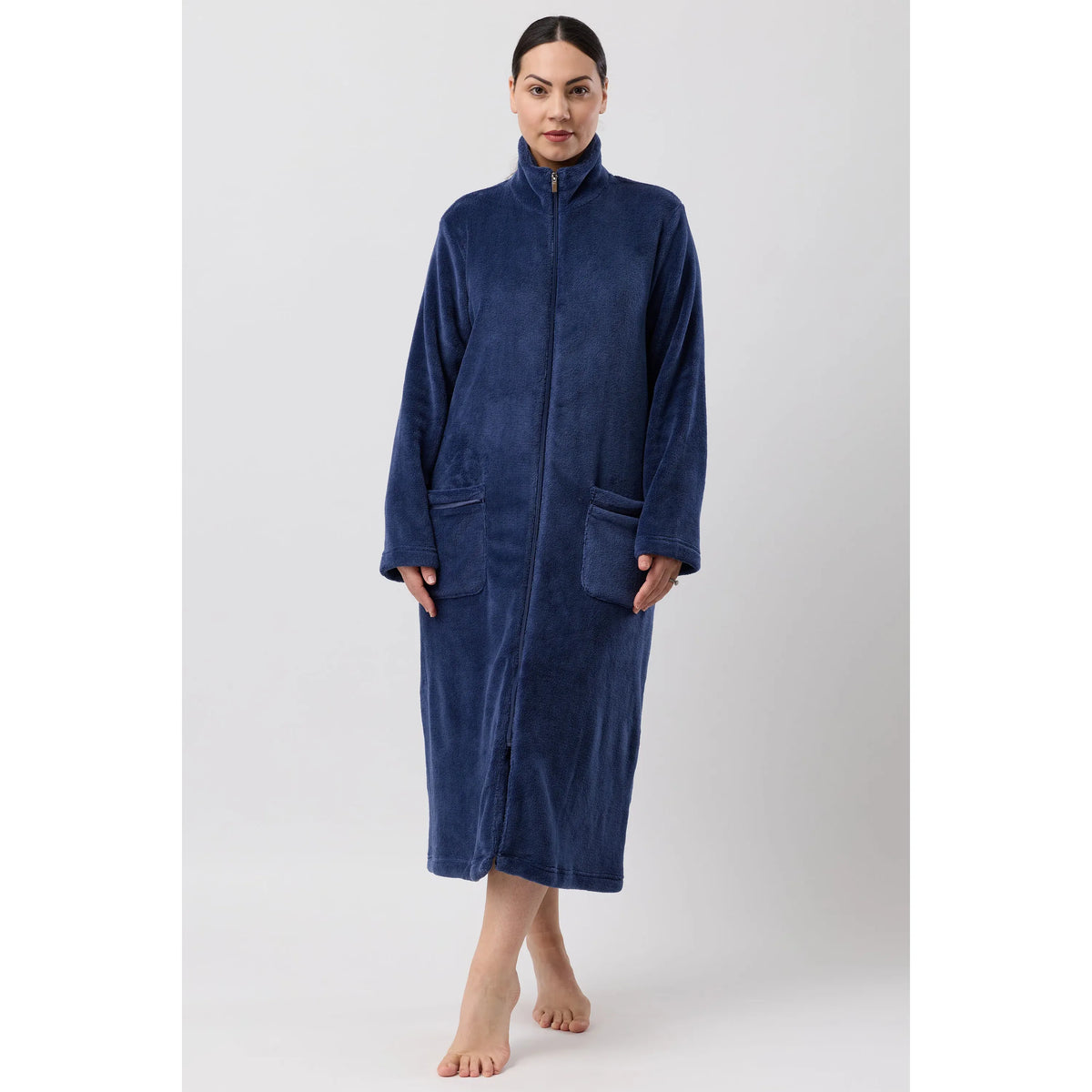 Zip Gown Polyester Fleece SK940