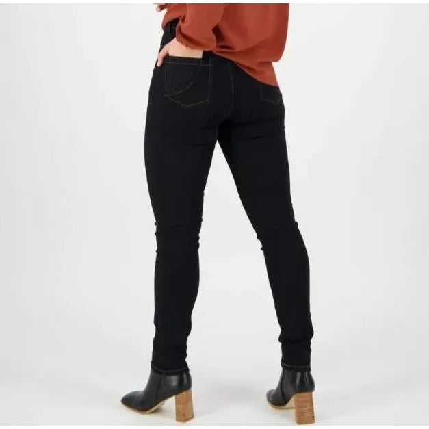 SKINNY Leg Basket Weave Jean 5535