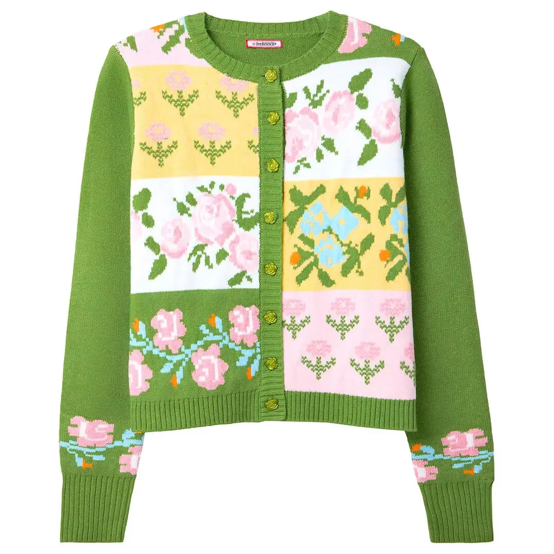 Florence Floral Patchwork Cardigan
