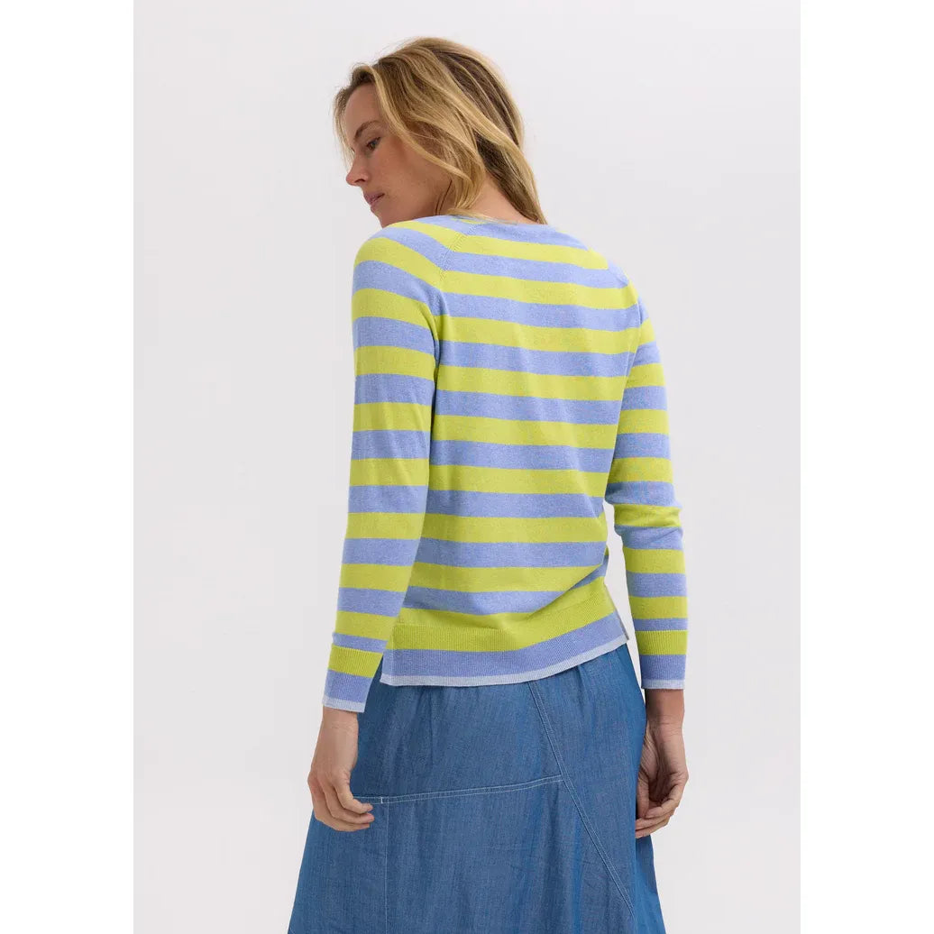 Essential Stripe V-Neck ZP7701