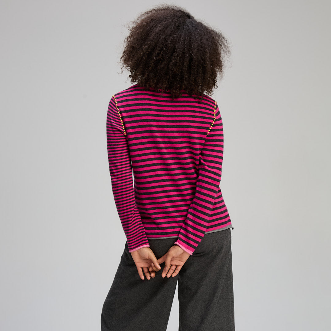 Varied Stripe Jumper ZP8134