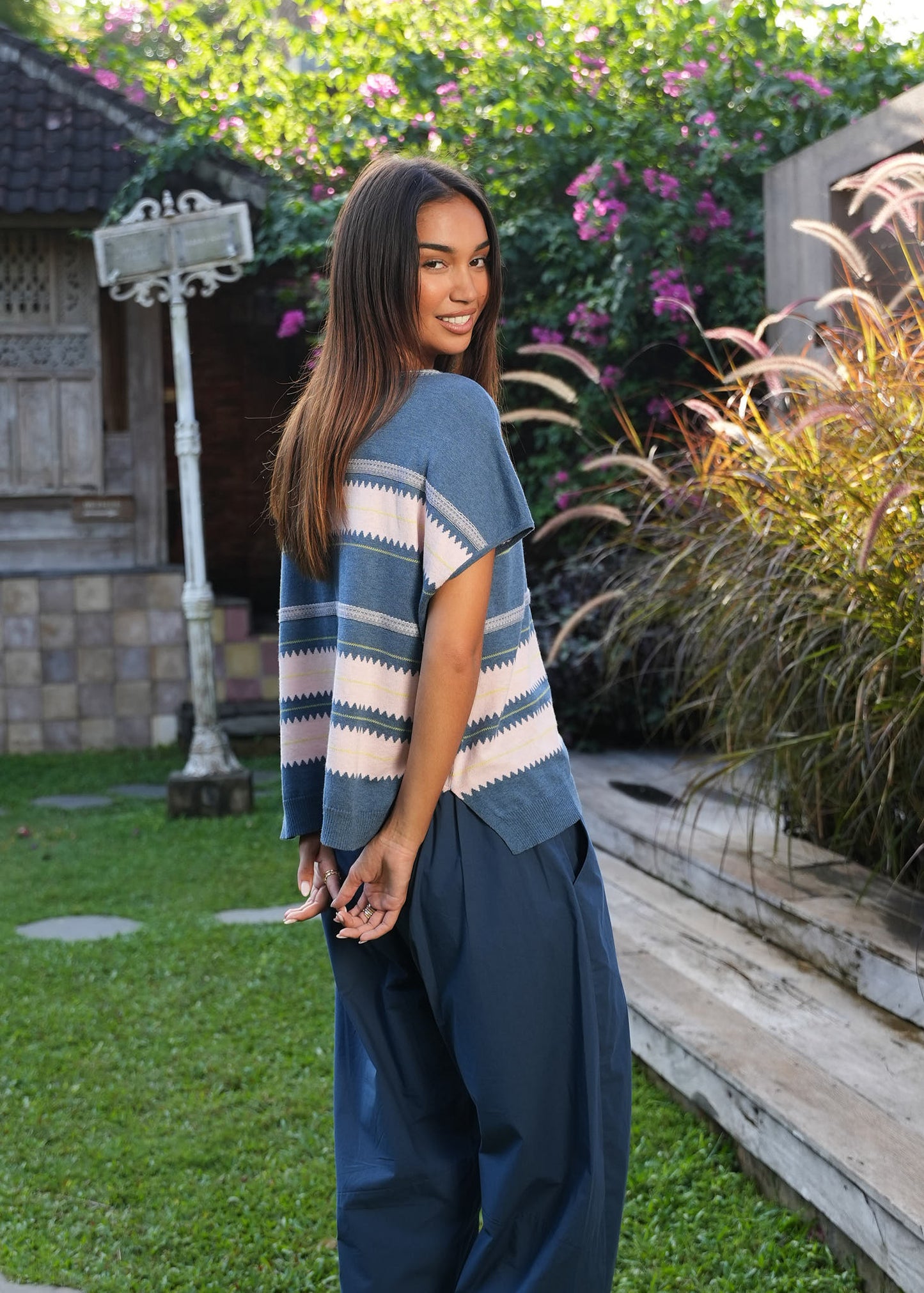 Zig Detail Top ZP8806