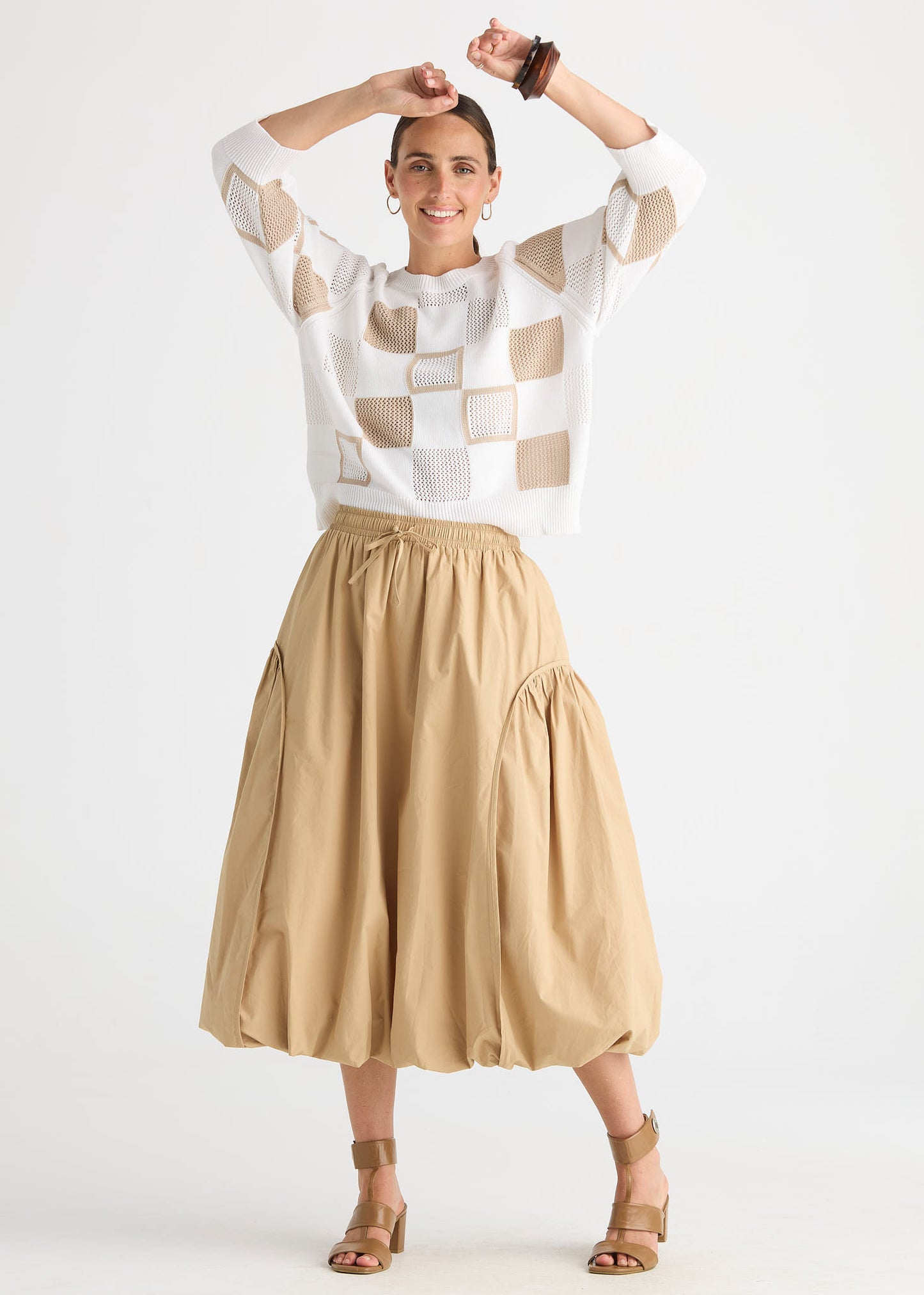 Peanut Butter Ballon Skirt ZP8847