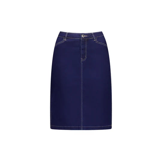 Georgia Indigo Denim Skirt M433