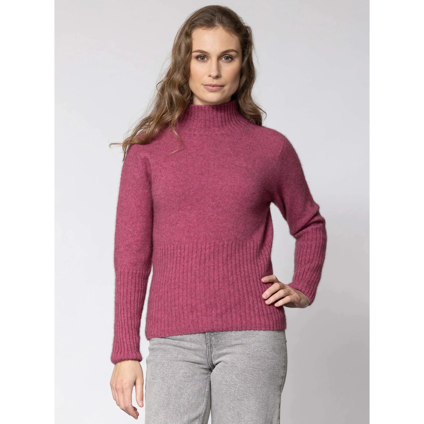 Rib Possum Merino Turtle Neck NW3063