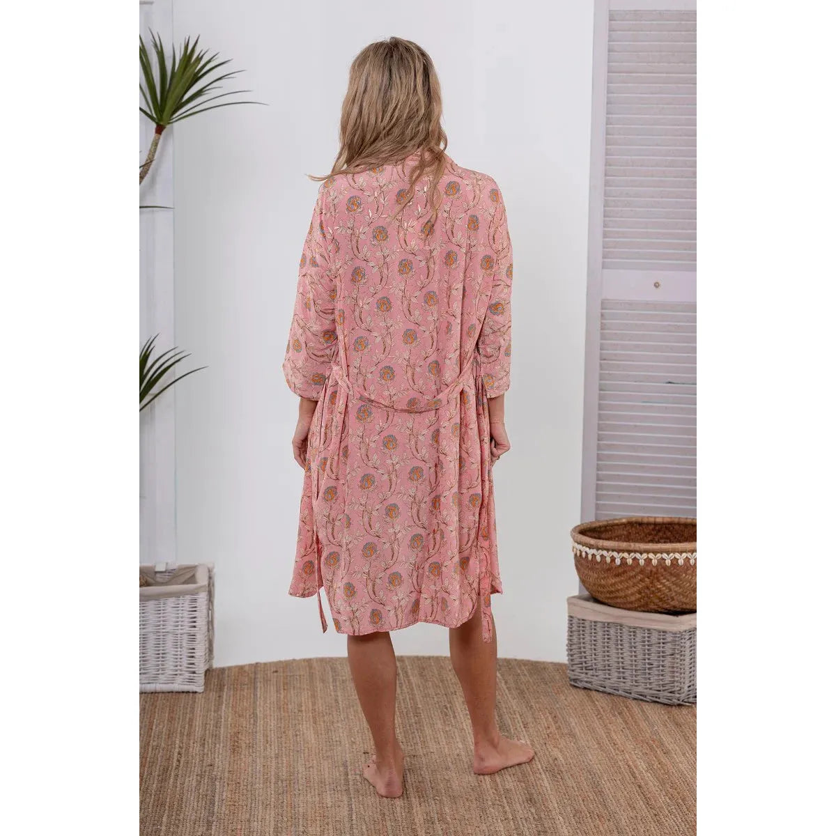 Cienna Poly/Silk Robe