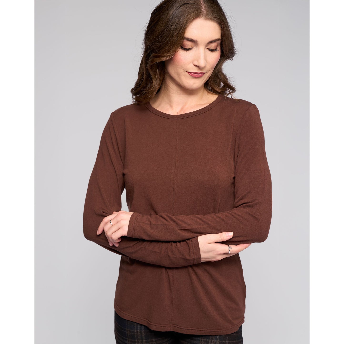Round Neck Layer Top 4497