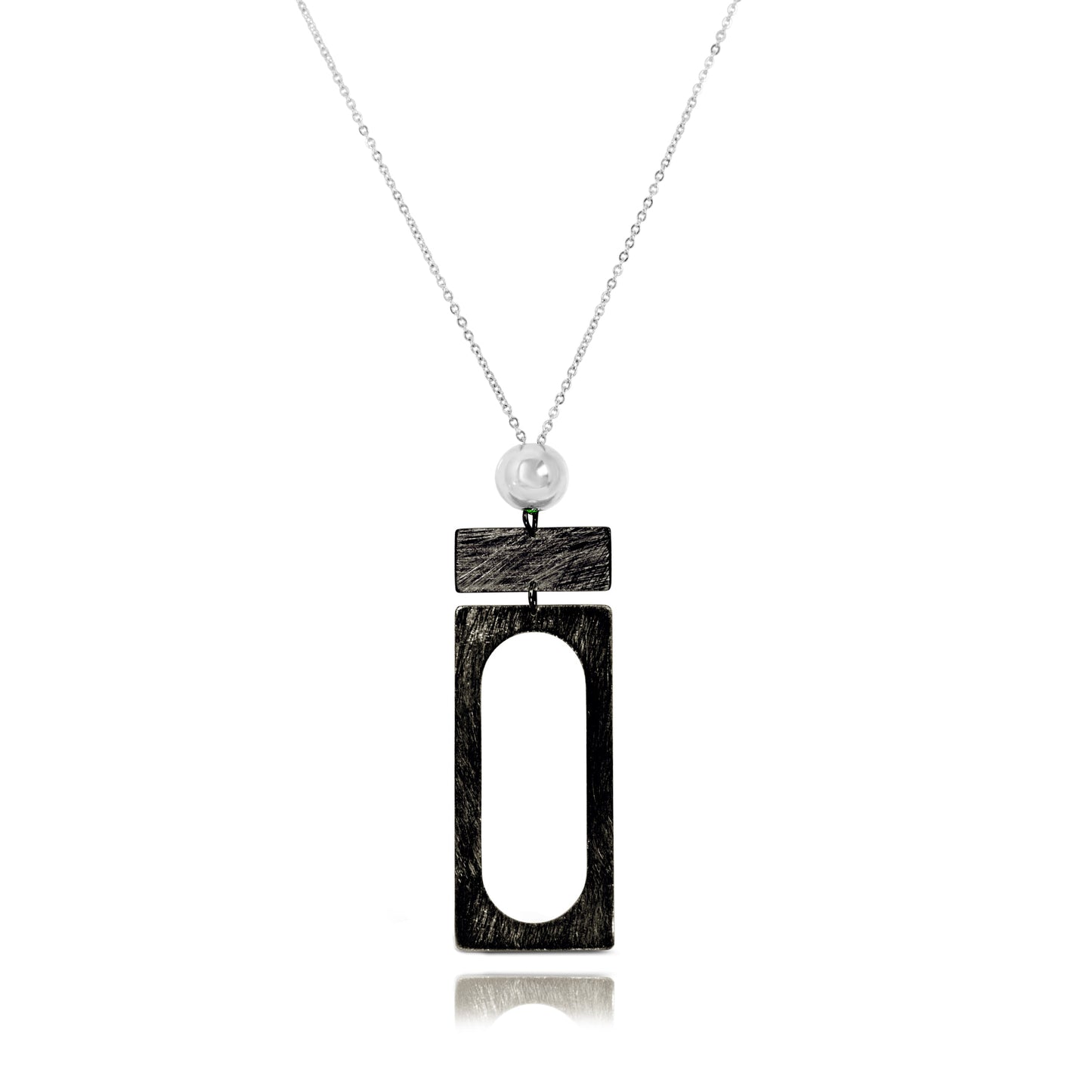 CARRE BLACK NECKLACE