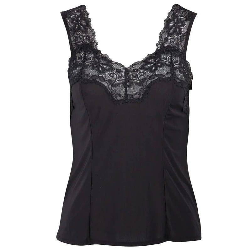 Essence Singlet Camisole w Lace Insert