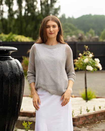 WoB Crew Mesh Knit 1001