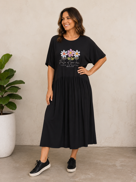 Bittermoon French Travel Dress  D842