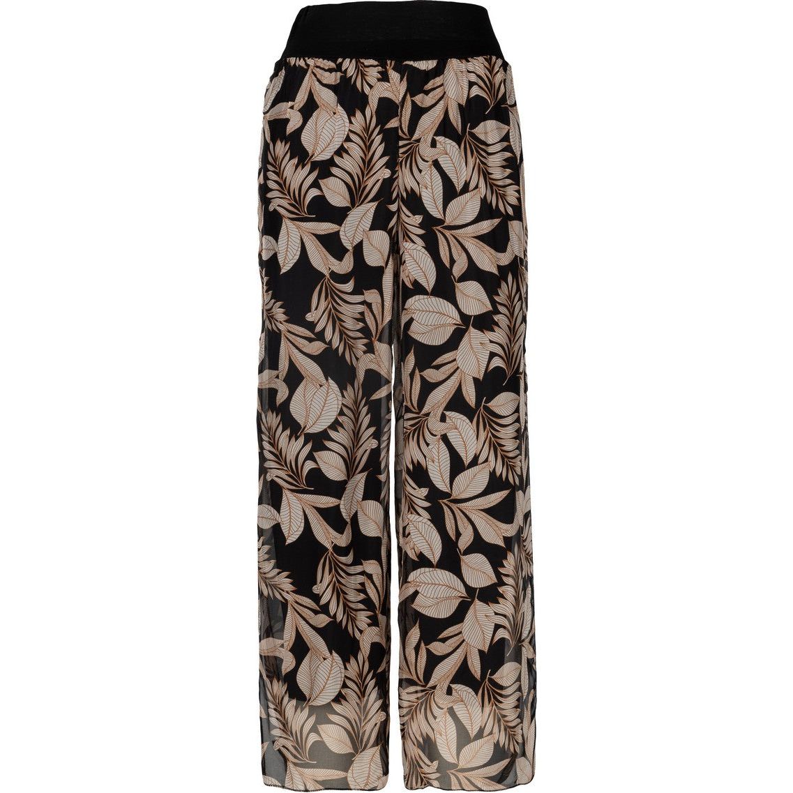 Silk Woven Knitted Pant