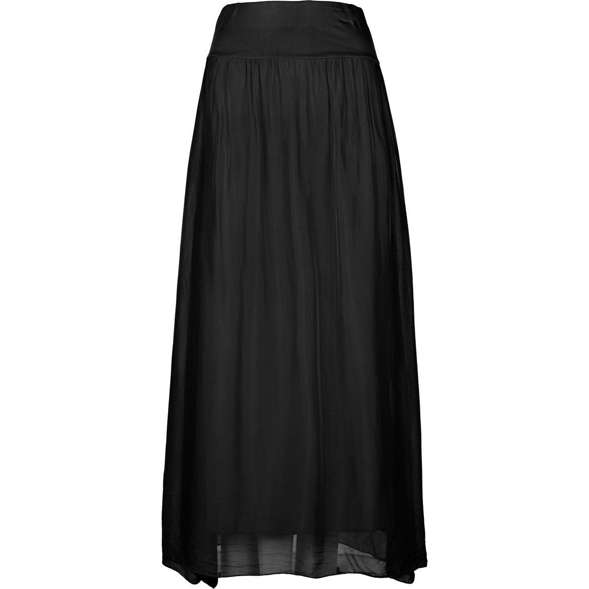 Silk/Viscose Woven Skirt