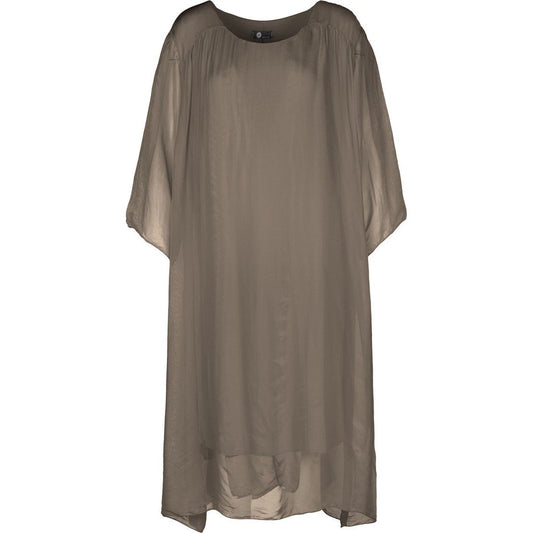 Woven Long Sleeve Dress by M