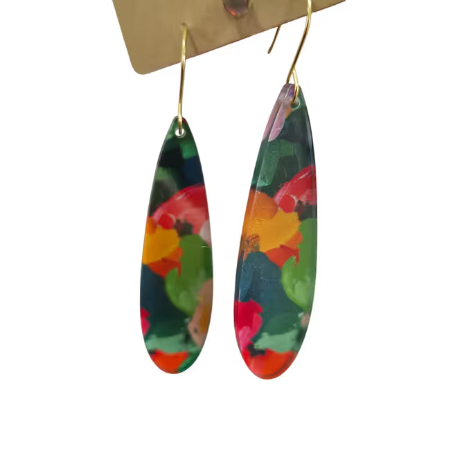Jojobee Artsy  Earrings Print D