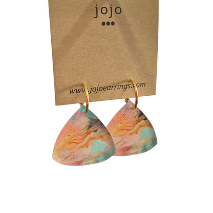 Jojobee Artsy  Earrings Print F