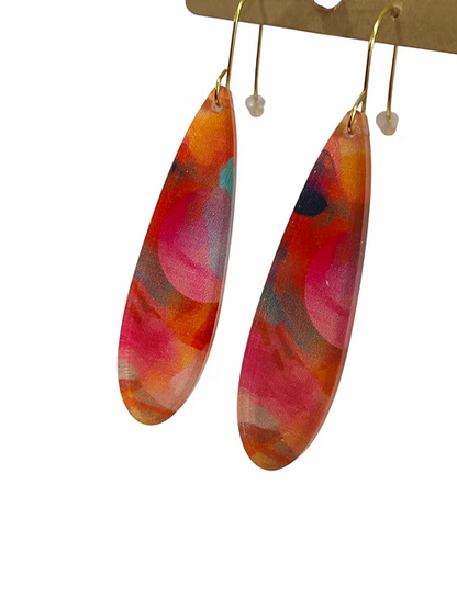 Jojobee Artsy  Earrings Print A