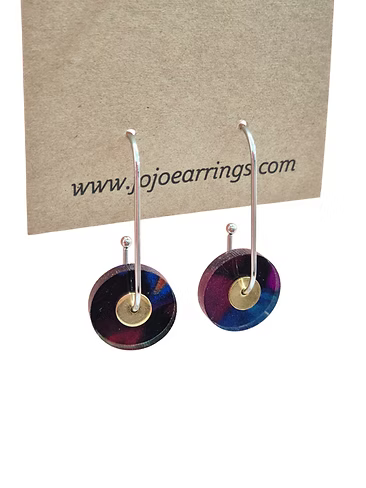 Jojobee Artsy  Earrings Print E