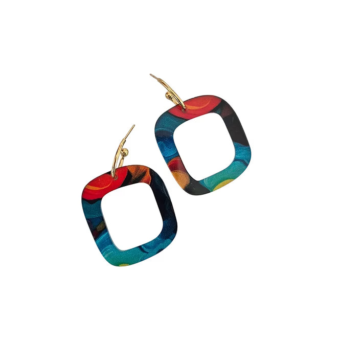 Jojobee Artsy  Earrings Print E