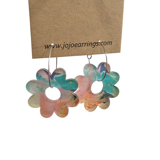 Jojobee Artsy  Earrings Print F